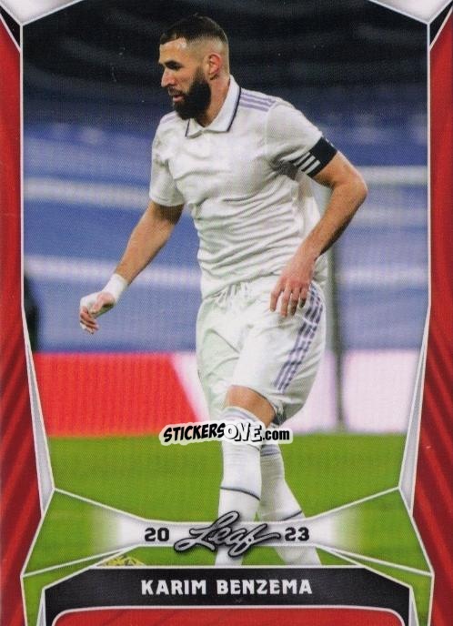 Cromo Karim Benzema - Soccer 2023
 n. B5r - Leaf