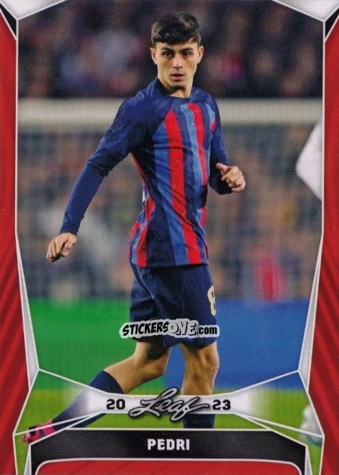 Sticker Pedri - Soccer 2023
 n. B9r - Leaf