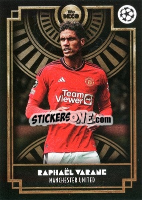 Sticker Raphaël Varane - DECO UEFA Club Competitions 2023-2024
 n. 86 - Topps