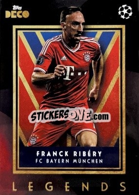 Sticker Franck Ribery - DECO UEFA Club Competitions 2023-2024
 n. 110 - Topps