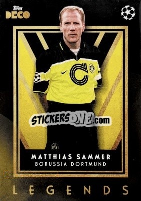 Sticker Matthias Sammer - DECO UEFA Club Competitions 2023-2024
 n. 115 - Topps