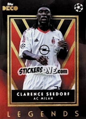 Sticker Clarence Seedorf - DECO UEFA Club Competitions 2023-2024
 n. 116 - Topps
