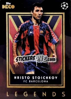 Sticker Hristo Stoichkov - DECO UEFA Club Competitions 2023-2024
 n. 118 - Topps