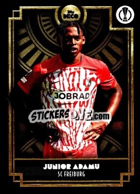 Sticker Junior Adamu - DECO UEFA Club Competitions 2023-2024
 n. 1 - Topps