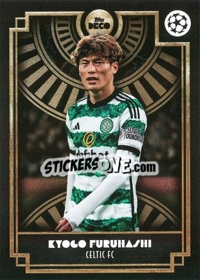 Sticker Kyogo Furuhashi - DECO UEFA Club Competitions 2023-2024
 n. 22 - Topps