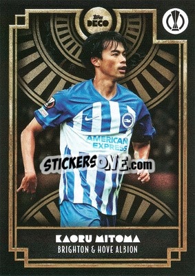 Sticker Kaoru Mitoma - DECO UEFA Club Competitions 2023-2024
 n. 52 - Topps