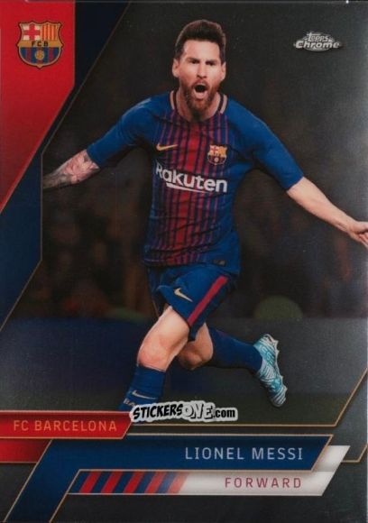 Figurina Lionel Messi - Chrome FC Barcelona 2022-2023
 n. 99 - Topps