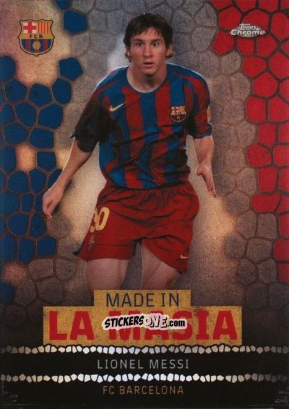Figurina Lionel Messi - Chrome FC Barcelona 2022-2023
 n. LA-5 - Topps