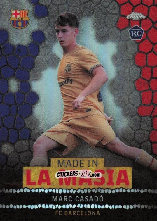 Figurina Marc Casadó - Chrome FC Barcelona 2022-2023
 n. LA-11 - Topps