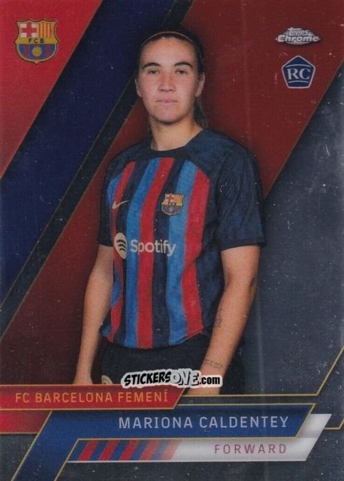 Sticker Mariona Caldentey - Chrome FC Barcelona 2022-2023
 n. 2 - Topps