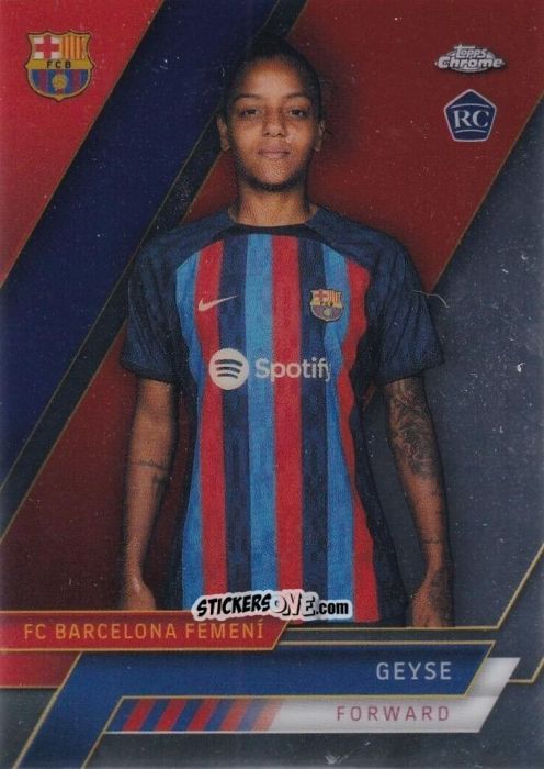 Sticker Geyse - Chrome FC Barcelona 2022-2023
 n. 5 - Topps