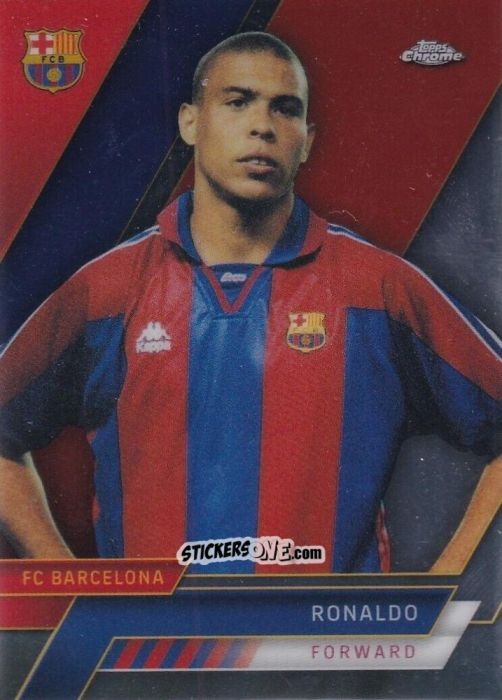 Cromo Ronaldo - Chrome FC Barcelona 2022-2023
 n. 33 - Topps