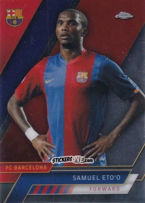 Cromo Samuel Eto'o - Chrome FC Barcelona 2022-2023
 n. 45 - Topps
