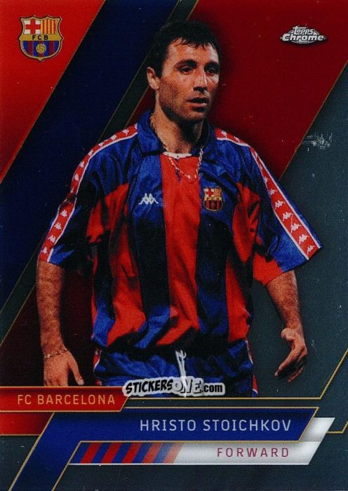 Cromo Hristo Stoichkov - Chrome FC Barcelona 2022-2023
 n. 47 - Topps