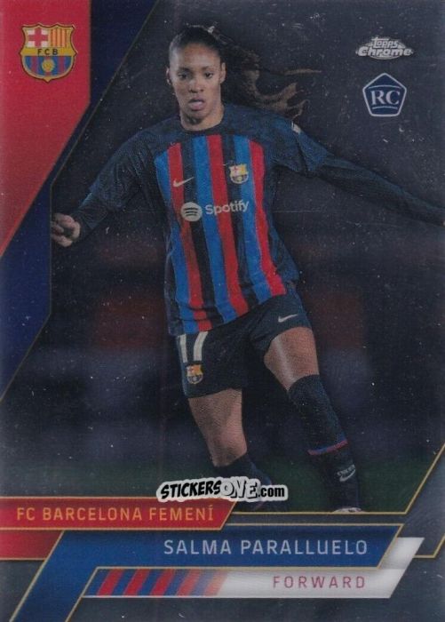 Cromo Salma Paralluelo - Chrome FC Barcelona 2022-2023
 n. 53 - Topps