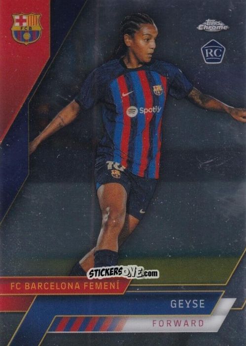Sticker Geyse - Chrome FC Barcelona 2022-2023
 n. 55 - Topps