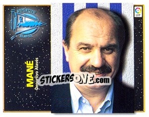 Sticker Mane (Entrenador) - Liga Spagnola 1998-1999 - Colecciones ESTE