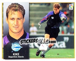 Cromo Kike - Liga Spagnola 1998-1999 - Colecciones ESTE