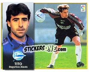 Cromo Tito - Liga Spagnola 1998-1999 - Colecciones ESTE