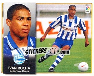Sticker Ivan Rocha - Liga Spagnola 1998-1999 n. 7 - Colecciones ESTE