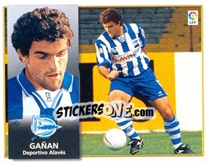 Sticker Gañan - Liga Spagnola 1998-1999 n. 9 - Colecciones ESTE