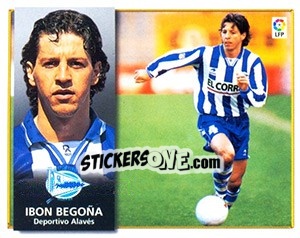 Cromo Ibon Begoña - Liga Spagnola 1998-1999 - Colecciones ESTE