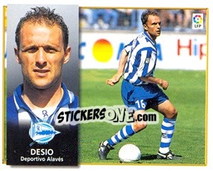 Sticker Desio - Liga Spagnola 1998-1999 n. 13 - Colecciones ESTE