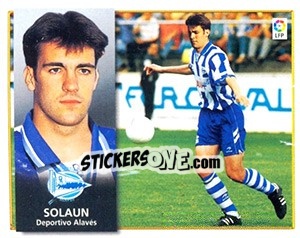 Figurina Solaun - Liga Spagnola 1998-1999 - Colecciones ESTE