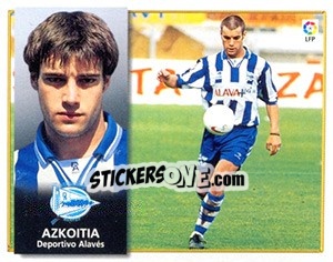 Figurina Azkoitia - Liga Spagnola 1998-1999 - Colecciones ESTE