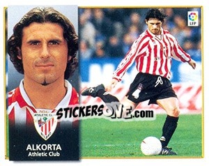 Figurina Alkorta - Liga Spagnola 1998-1999 - Colecciones ESTE