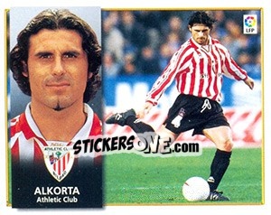 Cromo Alkorta - Liga Spagnola 1998-1999 n. 30 - Colecciones ESTE