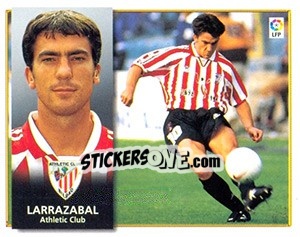 Sticker Larrazabal - Liga Spagnola 1998-1999 n. 31 - Colecciones ESTE