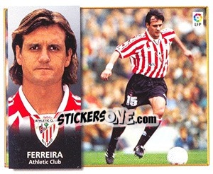 Figurina Ferreira - Liga Spagnola 1998-1999 - Colecciones ESTE