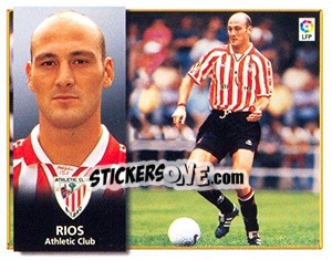 Cromo Rios - Liga Spagnola 1998-1999 - Colecciones ESTE