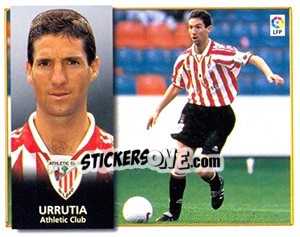 Sticker Urrutia - Liga Spagnola 1998-1999 n. 37 - Colecciones ESTE