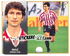 Cromo Imaz - Liga Spagnola 1998-1999 n. 41 - Colecciones ESTE