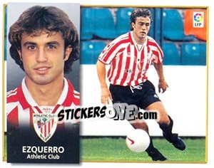 Sticker Ezquerro - Liga Spagnola 1998-1999 n. 42 - Colecciones ESTE