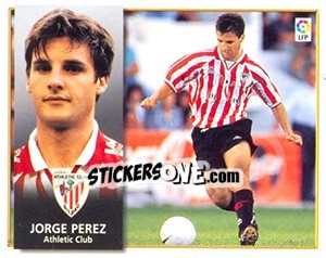 Figurina Jorge Perez - Liga Spagnola 1998-1999 - Colecciones ESTE