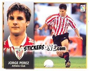 Cromo Jorge Perez - Liga Spagnola 1998-1999 n. 45 - Colecciones ESTE