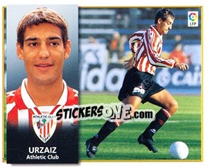 Sticker Urzaiz - Liga Spagnola 1998-1999 n. 46 - Colecciones ESTE
