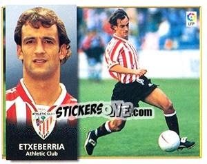 Cromo Etxeberria - Liga Spagnola 1998-1999 - Colecciones ESTE