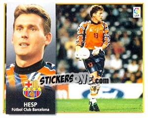 Cromo Hesp - Liga Spagnola 1998-1999 - Colecciones ESTE