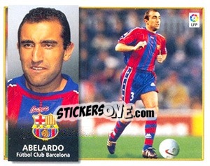 Sticker Abelardo - Liga Spagnola 1998-1999 n. 54 - Colecciones ESTE