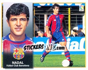 Sticker Nadal - Liga Spagnola 1998-1999 n. 56 - Colecciones ESTE
