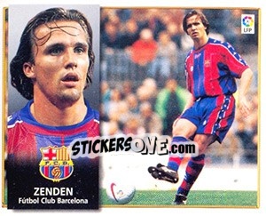 Sticker Zenden - Liga Spagnola 1998-1999 n. 72 - Colecciones ESTE