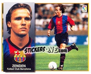 Figurina Zenden - Liga Spagnola 1998-1999 - Colecciones ESTE