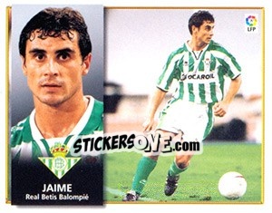 Sticker Jaime - Liga Spagnola 1998-1999 n. 80 - Colecciones ESTE