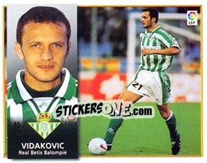 Cromo Vidakovic - Liga Spagnola 1998-1999 - Colecciones ESTE