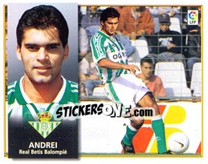Cromo Andrei - Liga Spagnola 1998-1999 - Colecciones ESTE