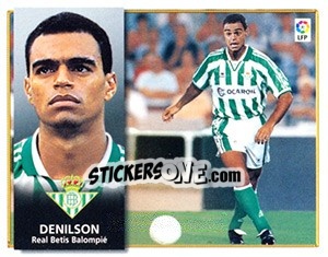 Sticker Denilson - Liga Spagnola 1998-1999 n. 90 - Colecciones ESTE